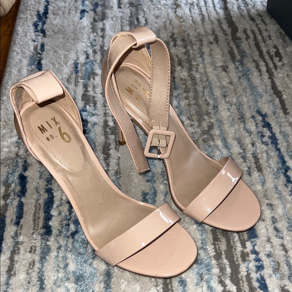 Mix No. 6 Blush Patent Heels